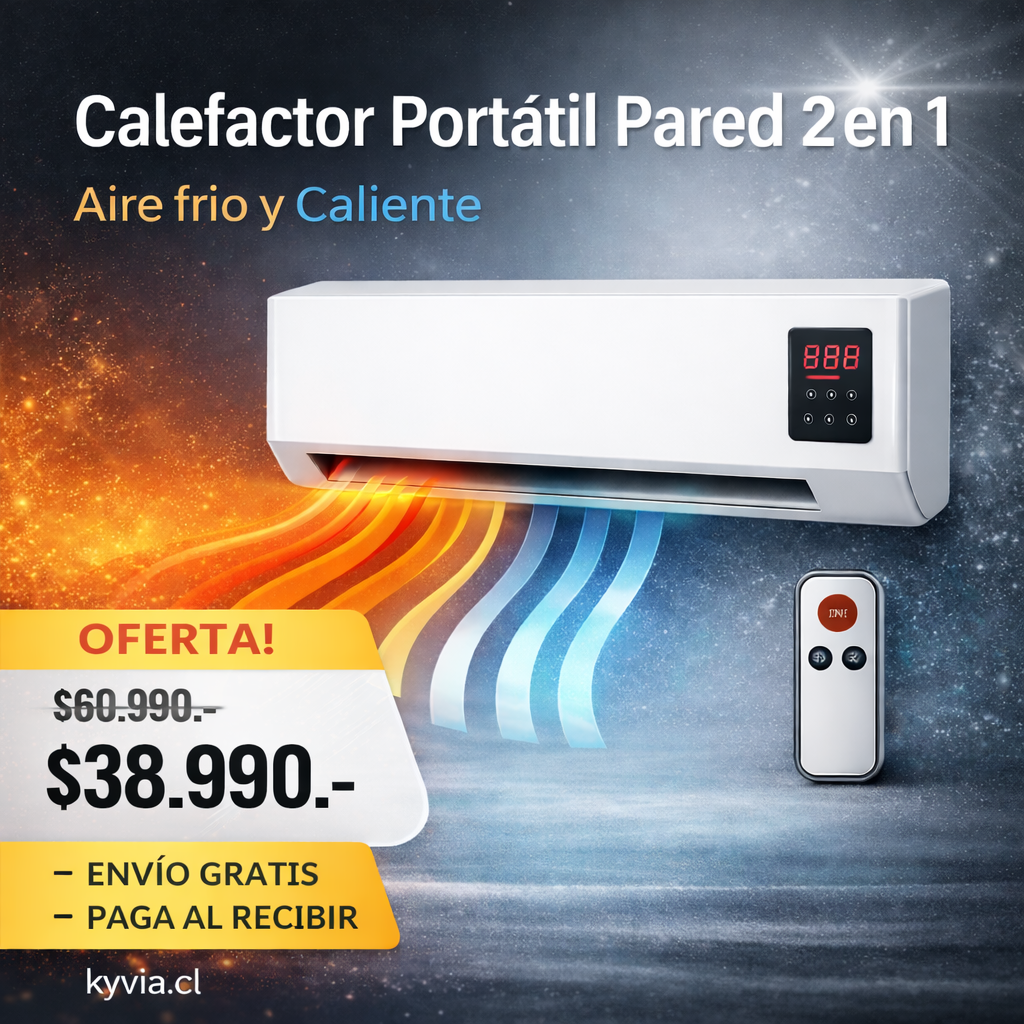 JustAir™ : Aire Calefactor Frío y Caliente - 50% OFF