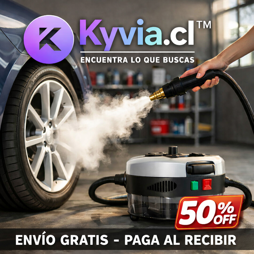 EasyWash®: Maquina Limpiadora a Vapor -  2500w 50% OFF
